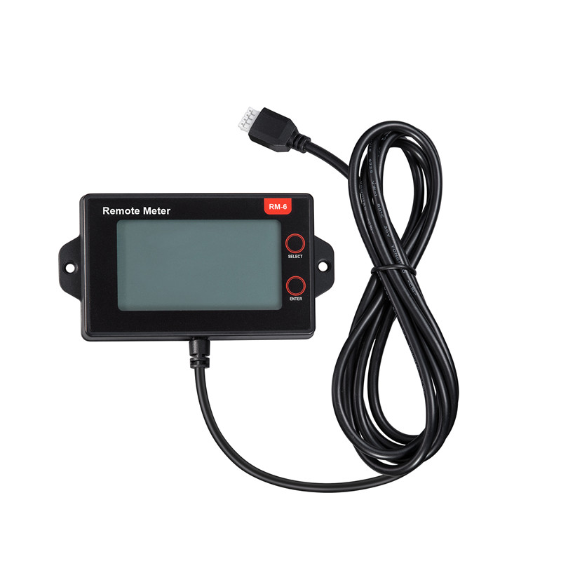 SRNE RM-6 Vzdálený měřič LCD displej pro MC24 Series MPPT 20A 30A 40A 50A 50A Solární regulátor