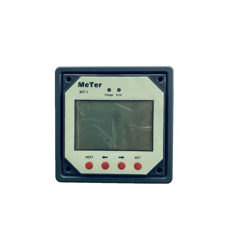 LCD dálkový měřič pro automatické regulátory solárníchnabíjení solárního baterie MT-1 s 10m kabelovým obřím dálkovým ovládáním