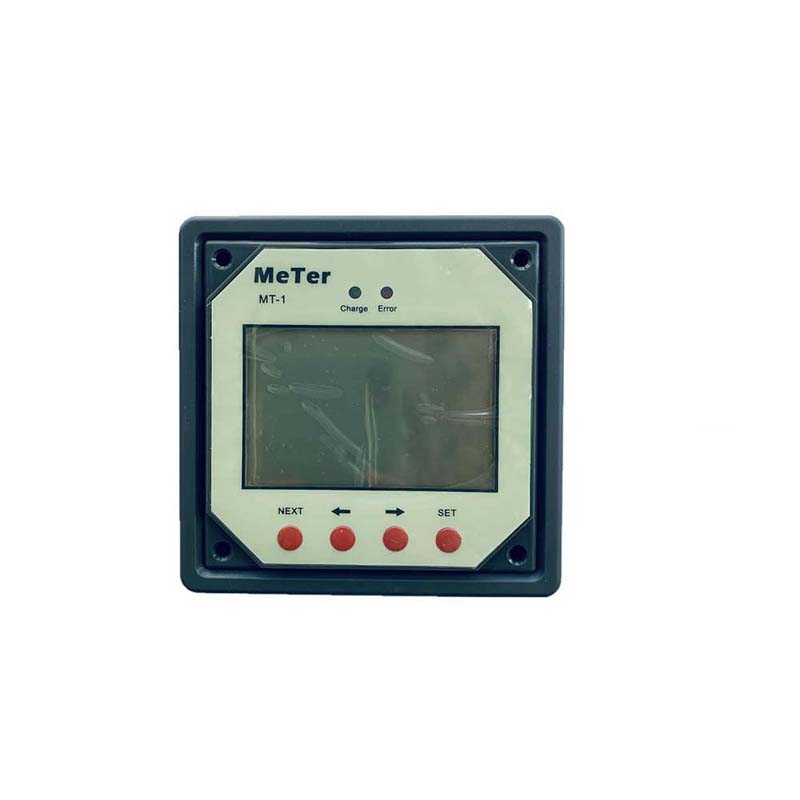 LCD dálkový měřič pro automatické regulátory solárníchnabíjení solárního baterie MT-1 s 10m kabelovým obřím dálkovým ovládáním