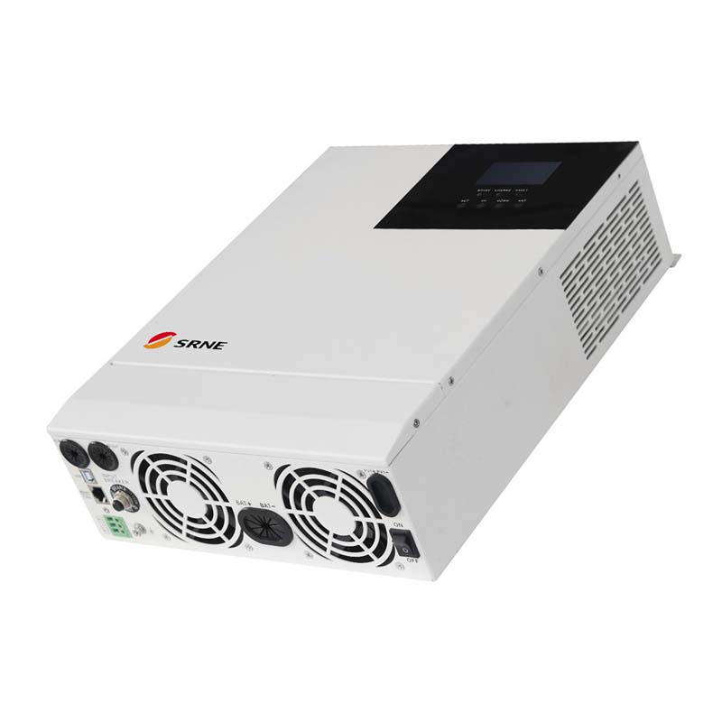 SRNE 3000W All-in-One MPPT Hybrid Solar Solar Inverter 24V 110VAC Pure Sine Wave MAX 100V 60A 50Hz 60Hz 60Hz Off-mřížkový měnič