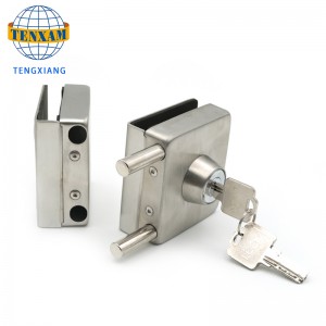 Tvrzené sklo Zinek proti rezavící dvojitý boční zámek v zámcích