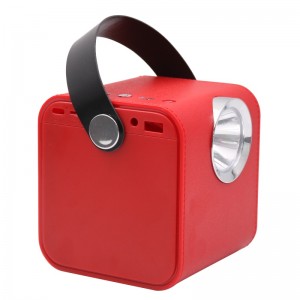 FB-BS5060 Dřevěný Bluetooth reproduktor s LED hořákem