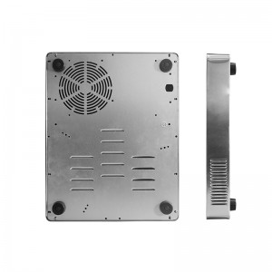 J8 Factory Elektrický keramický keramický sporáknerezová ocel elektrický keramický sporák bílý keramický elektrický sporák stříbrný ce bSCI lvd