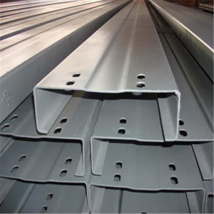 U Shape Shape Steel Purlin Strine C Purpure