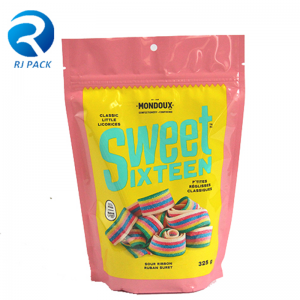 Vysoce kvalitní zakázkový design stojí sáčky pro bonbóny