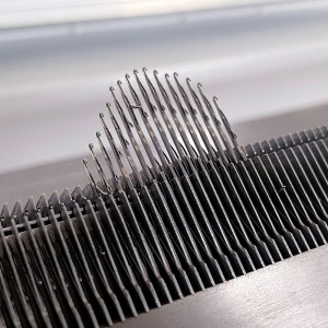 Dvojitý systém automatický svetr Cardigan pletací stroj