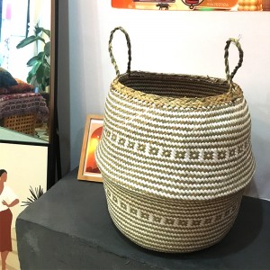 Vodní kulatý dekorativní koš černá