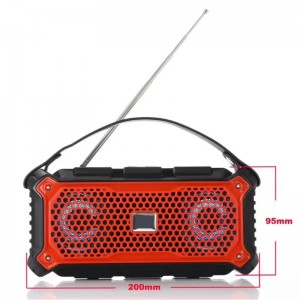 FB-BS857 Přenosný Bluetooth reproduktor s LED osvětlením