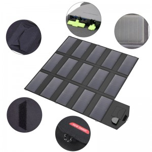 Skládací solární panel 18V 100W přenosný venku Solárnínabíječka pro kempování