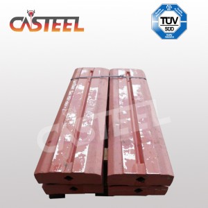 Terex Powerscreen 1412 TRAKPACTOR díly, vyfukovací lišty