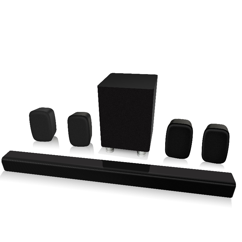 FB-SB55 5.1CH Bluetooth Soundbar Speaker s externím drátem Subwoofer