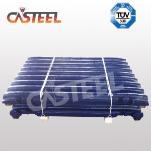 Terex Jaques jw40, jw42, jw45, jw54 čelistí deska, jaw wedge