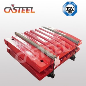 Lokomo C125B čelisti Drtič, deska čelisti pevné, čelisti pohyblivé