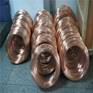 Červený měděný drát