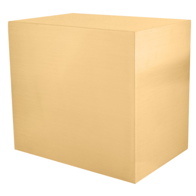 Kartáčovaný měděný urn