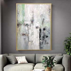 Čisté ručně malované velké zdi umění olejomalba abstraktní domácí dekor malování