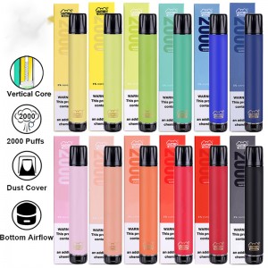 Autentické Vapen Macro 2000 Puffs jednorázové vape pero s vertikální coil plus XXL Xtra Extra Flex Vaporizer Předplněné tyče E CIGS Vaporizátory