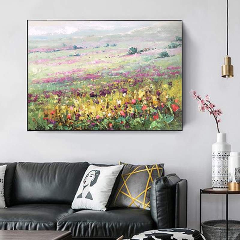 Modernínástěnné dekorace malba abstraktní ručně vyráběné přírodní krajina květina olejomalba domácínástěnné uměnína prodej