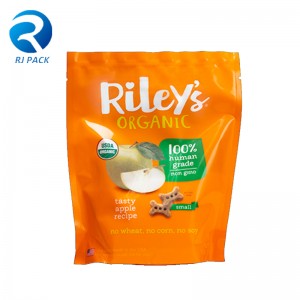 Vysoká bariéra ECO Recyklovatelný postojnahoru pouzdro pro potravinynebonepotravinářské balení se zipem