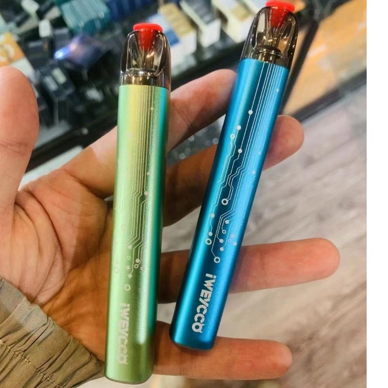 USA zdarma Loď 100% Originální IWEYCCO GHOST E CIGRAMPETS DEVICE KIT VAPE baterie 20 mg kazeta RGB Světlo
