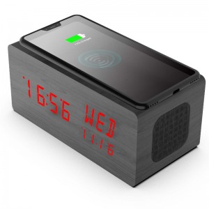FB-CR8J780X Bluetooth Clock Radio s bezdrátovounabíječkou QI