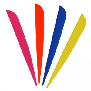 Nika lukostřelba 170009 5inch Streamline TPU lopatka pro lukostřelbu všechny druhy střelby šipky