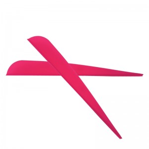 Nika lukostřelba 170009 5inch Streamline TPU lopatka pro lukostřelbu všechny druhy střelby šipky