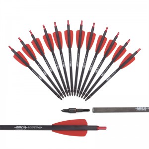 Nika lukostřelba 113167-02A 7.5InCH ID6.2mm Křičkové šrouby uhlíkových vláken Hliníkovánock Cobra Systémová addernr9nrx lukostřelba fotografování