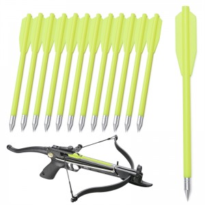 Elong venkovní 110298 6.5Inch plastové šrouby kředníku ocelový bod pro pistolovou kuše