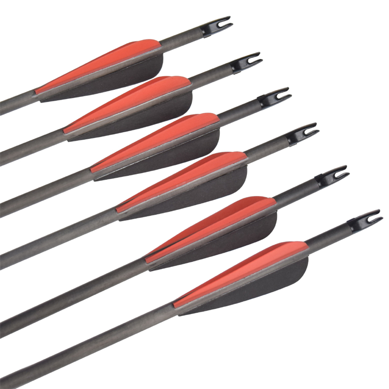 Elong venkovní 113024 ID6.2mm SP400 Carbon Fiber Arrow Archery venkovní střelba sport