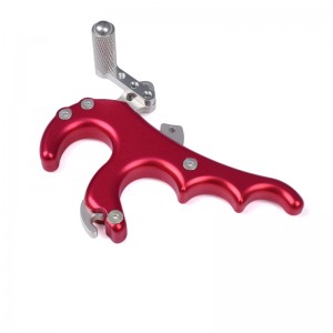 Nika lukostřelba 42ra04-rd palce uvolnění pomůcky hliníkové slitiny lukostřelba uvolnění luk lovu pro sloučeniny luk