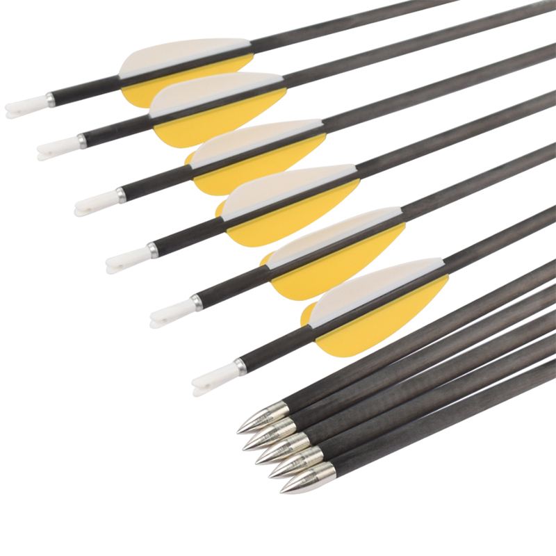 Elong venkovní 110322 ID4.2mm SP700 Carbon Fiber Arrow Lukostřelba recurve střelba luk