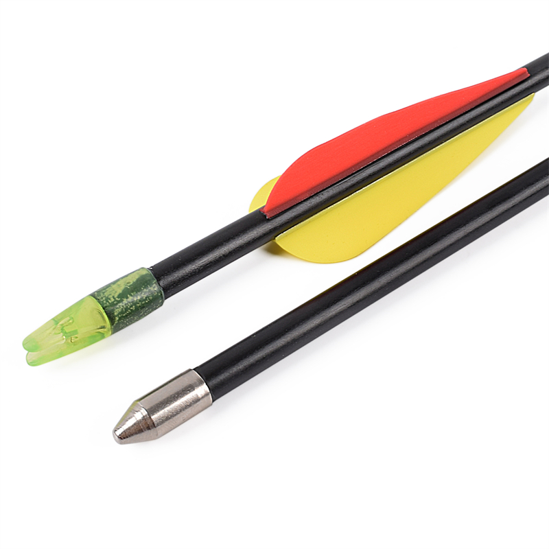 Elong venkovní 115549 26Inch ID5mm sklolaminát šipka Archery recurve střelba luk pomocí