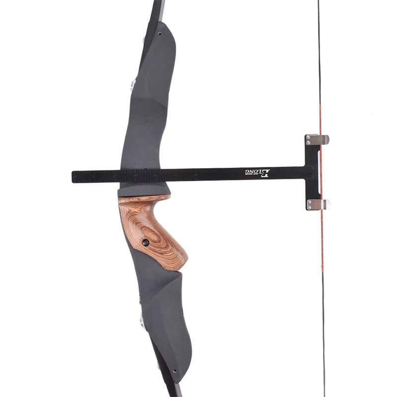 46BS01 Bow Square Lukostřelba T-tvaru pravítko měření lukostřelby Nástroje Recurve Bow Surch Luk