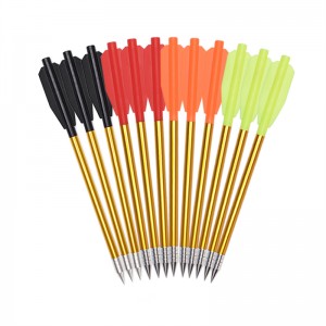 Elong venkovní 110301 6.5InCH šrouby kuše Dutý hliníková uhlíková ocelová bod pro lov lukostřelby