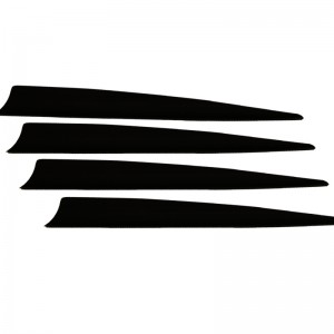 Nika lukostřelba 170017 5inch shield tpu lopatka pro lukostřelbu všechny druhy šipkynatáčení