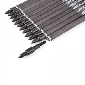 Nika Lukostřelba 113167-02 ID6.2mm 7.5InCH Uhlíková vlákna Klosovací šrouby plastovénock lukostřelbanatáčení COBRA System Adder/R9 NRX