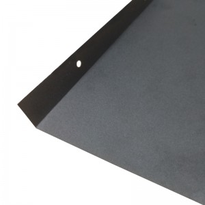 Černý pc izolační plech, izolační plech zpomalující hoření pro horní kryt, snadno skládat izolační list baterie