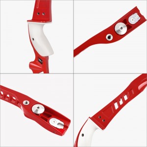 Nika Archery 220095 25inch ILF RH RH Recurve Bow Prostár pro venkovní střelbuna lukostřelbu