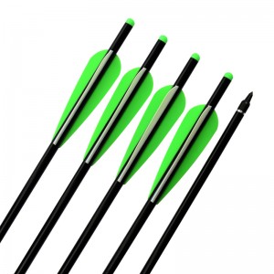 Elong Outdoor 114225 20palcové hliníkové šrouby do kuše TPU lopatky Lukostřelba Lovecké vybavení