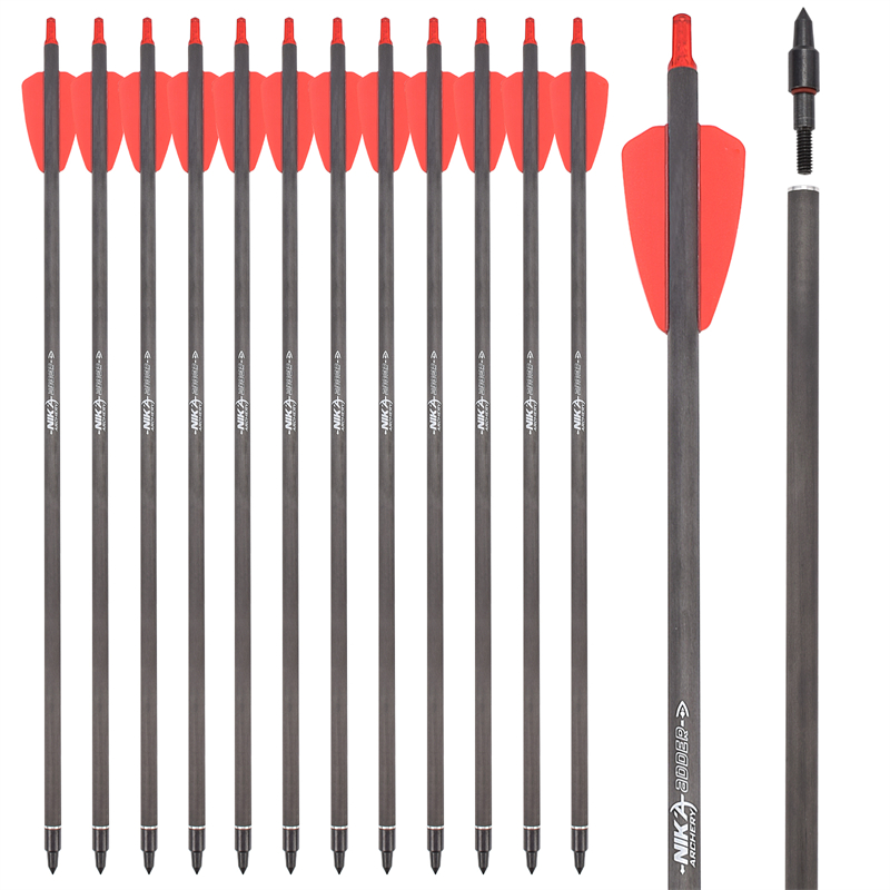 Nika lukostřelba 113182-02 15inch id6.2mm cobra rx carbon crossbow šroub cobra systém kuše