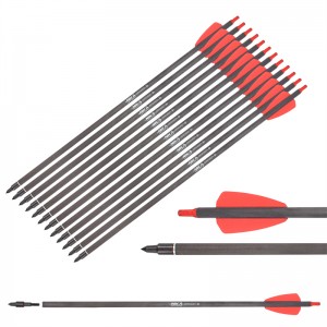 Nika lukostřelba 113182-02 15inch id6.2mm cobra rx carbon crossbow šroub cobra systém kuše