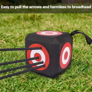 Elong venkovní 410033 23 * 23 cm Eva lukostřelba Cíl široce používaný v Archery cílové střelby a praxe