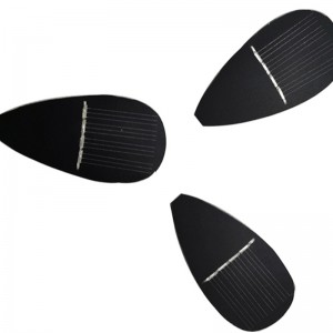 Přizpůsobené drop ve tvaru malé velikostinepravidelný list tvar Solární panel přenosný off-mřížka mini domácí solární elektrické panely pro dům