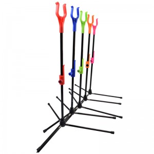 Nika lukostřelba 46st01 250gram přenosnýnastavitelný luk stojan pro lukostřelbu recurve střelba luk