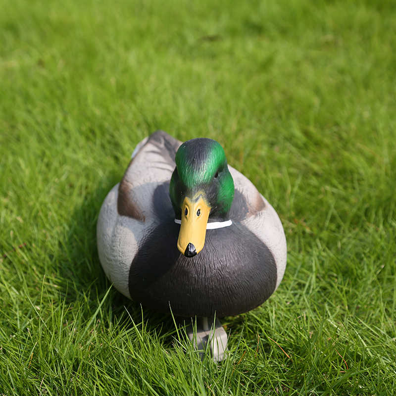 Plastová kachna Decoy Mallard Žena Duck Drake plovoucí Keel smrtící loveckýnávnada