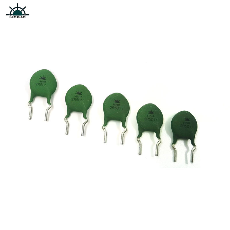 Premium Quality Thermistor Element Green Silicone Materiál HNP2R5D11 Power NTC termistor pro všechny kovové hotové