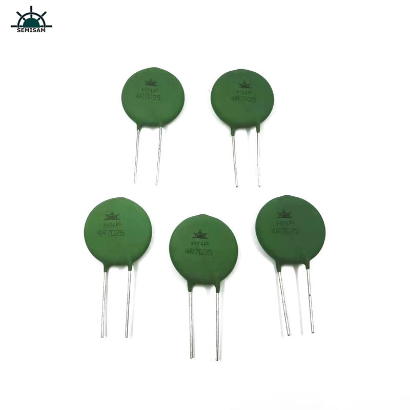 High Power Type Termistor Čína Přímo prodat dobrou kvalitu 5 OHM HNP4R7D25 NTC Elektrický odpor termistor