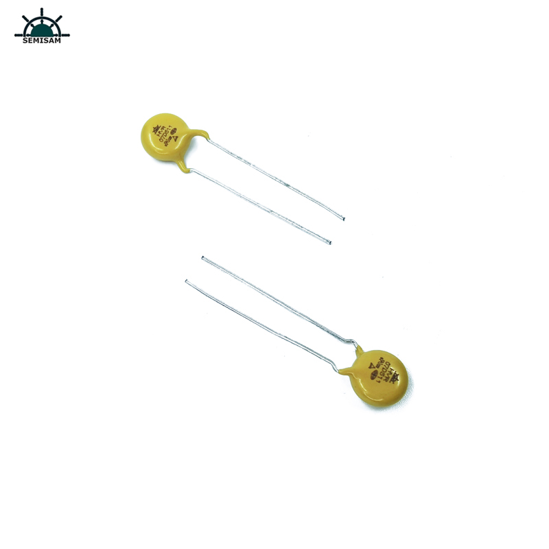 Originální výrobce dlouhý olovo, žlutý křemík MOV 7d511 510V 7mm odpor MOV varistor