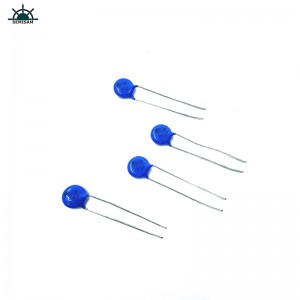 Originální výrobce Dlouhý olovo, modrý silikonový MOV 7d511 510V 7mm odpor MOV varistor